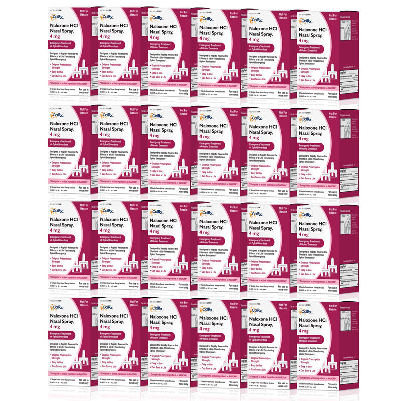 CalRx Naloxone Nasal Spray, 4mg (Case of 24 )